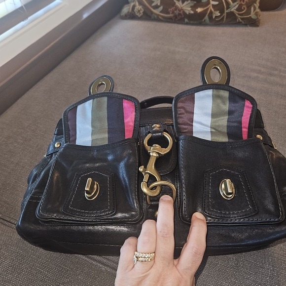 Coach 65th Anniversary Legacy Mandy Satchel Shoulder Bag Style 11130 - Picture 7 of 12